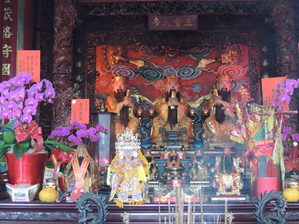 芝芭里庄啟文宮三官大帝（林鑫咸攝，2024）