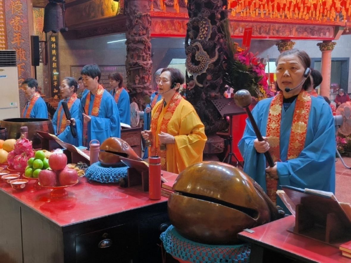 農曆正月十一補春運儀式/中壢慈惠堂提供